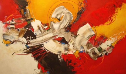 Infatuation, a painting by Esther Barend Infatuation, a painting by Esther Barend