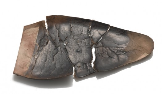 Teared-up insole Teared-up insole
