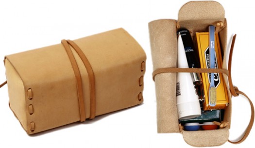 Kenton Sorenson Natural Leather Dopp Kit Kenton Sorenson Natural Leather Dopp Kit