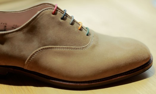 Alden's with multi coloured laces Alden's with multi coloured laces