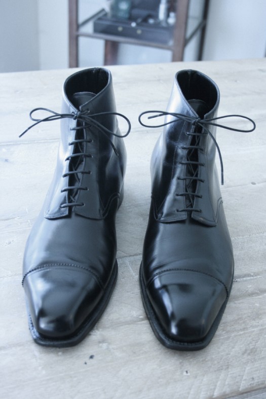 Silvano Lattanzi chukka boots after Premium Shoe Care+ treatment Silvano Lattanzi chukka boots after Premium Shoe Care+ treatment