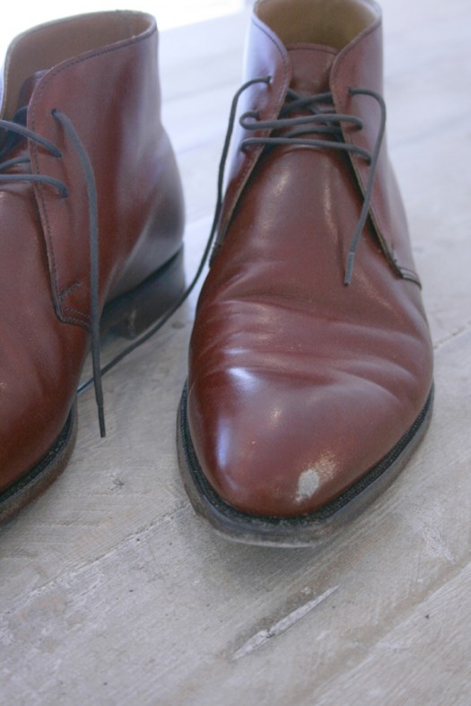 Crockett and Jones Chukka's before Premium Shoe Care+ Crockett and Jones Chukka's before Premium Shoe Care+