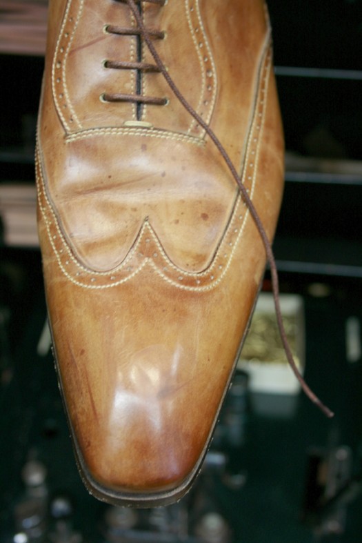 Santoni's before Premium Shoe Care+ treatment Santoni's before Premium Shoe Care+ treatment