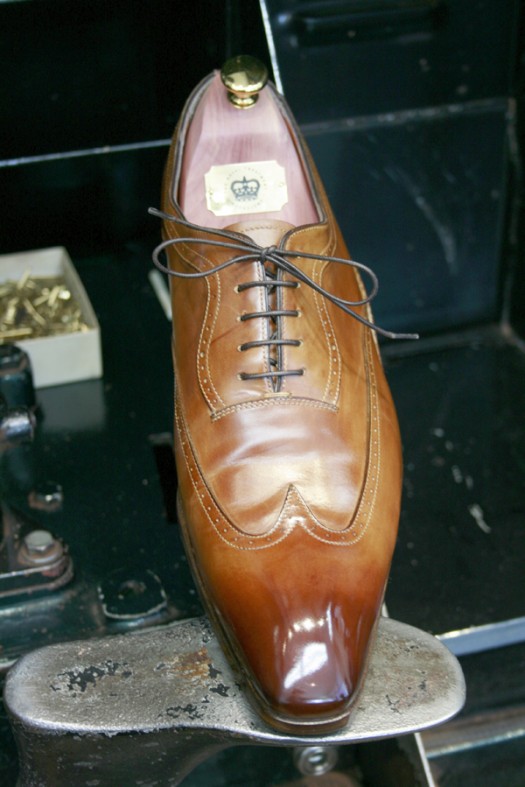 Santoni's after Premium Shoe Care+ treatment Santoni's after Premium Shoe Care+ treatment